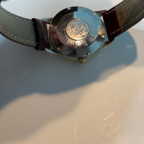 Rare Vintage 1950s Omega Seamaster Swiss Movement Watch Wind Up 18K Gold - Picture 2 of 8